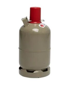 Gasflasche 5Kg grau, Eigentum/Tauschflasche leer - Hamburg