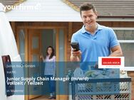 Junior Supply Chain Manager (m/w/d) Vollzeit / Teilzeit - Malente