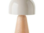Brilliant Tischleuchte Nalam, ohne Leuchtmittel, Pilz-Tischleuchte, 31 cm Höhe, Ø 20cm, E14, Holz/Metall