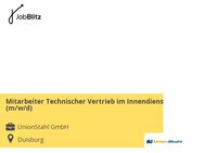 Mitarbeiter Technischer Vertrieb im Innendienst (m/w/d) - Duisburg