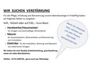 Wir suchen Verstärkung: Hausmeister / Maurer / Elektriker - Fridolfing