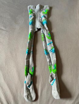 Graue Strumpfhose mit Dinos - Kahl (Main)