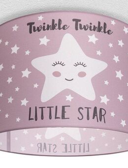 Paco Home Deckenleuchte Aleyna 105, ohne Leuchtmittel, Kinderlampe Deckenlampe LED Kinderzimmer Sternen Motiv E27