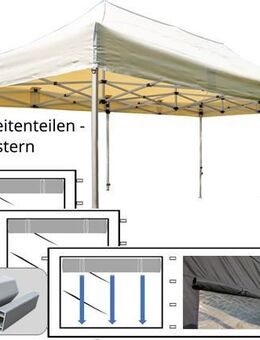 PROFI Pavillon Pop-Up Zelt Faltpavillon Partyzelt HEXAGON 3x6 - Obertshausen Zentrum