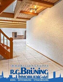 Maisonettewohnung mit Flair - Wohnen auf zwei Ebenen in Offenburg - Offenburg