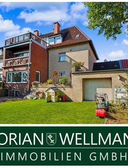 Osnabrück - Gartlage | Seltene Gelegenheit in bevorzugter Wohnlage! Sie erwerben das ganze Haus (außer Dachgeschosswohnung) - Osnabrück