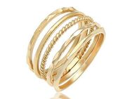 Elli Ring-Set Stapelring Stacking Boho Set (5 tlg) 925 Sterling Silber
