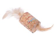 TIAKI Katzenspielzeug Feder-Korken mit Katzenminze - 1 Stück