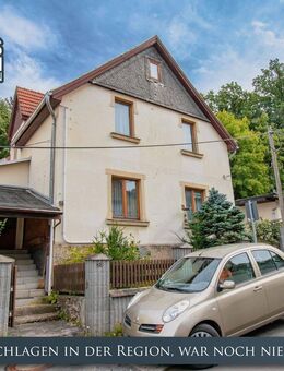 Wohnhaus mit Potenzial in traumhafter Lage - Blick auf Burg Greifenstein - Bad Blankenburg