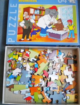 Blatz-Puzzle-Benjamin Blümchen-Tierarzt-64 Teile,2006,ca. 32x24 cm - Linnich