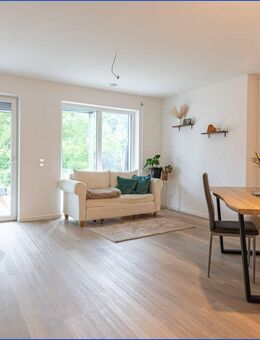 Moderne 2-Zimmer Erdgeschosswohnung mit Südterrasse, Garten & TG-Stellplatz - Kaufbeuren