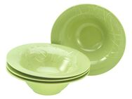 CreaTable Pastateller Gourmet, Pastateller 27 cm, 4-tlg, (4 St), Hochwertiges Design, Europäische Qualitätsproduktion