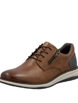 Rieker Schnürschuh Festtagsschuh, Halbschuh, Business-Schnürer mit weicher Innensohle