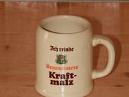 Braumeisters Kraftmalz Bierkrug Keramik Steinzeug Steingut 1/4 L neuwertig - Borken