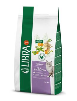 2 x 12 kg Libra Cat zum Sonderpreis! - Sterilized Huhn