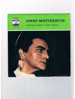 Josef Metternich-singt Arien von Rossini-Mozart-Gounod-Vinyl-SL,50/60er Jahre - Linnich