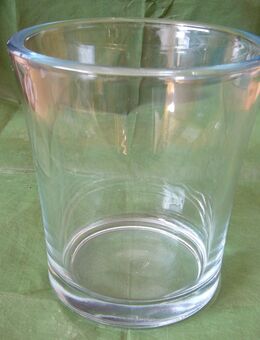Blumenvase/Windlicht, Glas, Rund, 15x16cm - Krefeld