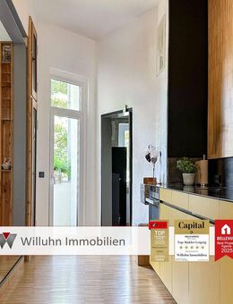 Frei werdend: 2020 modernisiert l Stilvolles Wohnen mit bester Anbindung l Balkon l EBK inkl. - Leipzig