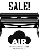 SALE: Sessiondesk AIR und BIG AIR (Studiotisch, Studiodesk, Producerdesk mit Keyboardablage) -30% in 60314