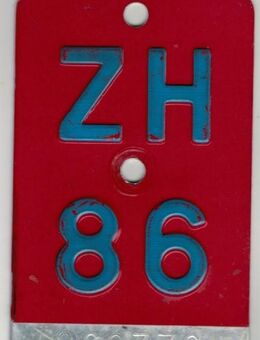 Fahrradteile Velo Nr. ZH 1986 - Volketswil