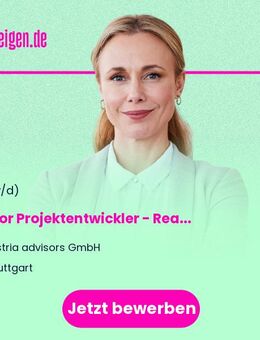 Junior Projektentwickler - Real Estate (m/w/d) - Stuttgart