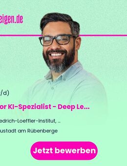 Senior KI-Spezialist - Deep Learning und Bioinformatik (m/w/d) - Neustadt (Rübenberge)