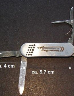 Taschenmesser Sammlermesser mit Schlüsselring Vintage 3,- - Flensburg