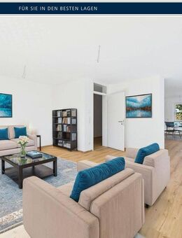 Licht, Luft & Luxus : Traumhafte 3-Zi.-Neubauwohnung mit Dachterrasse & Balkon - Erstbezug - Landshut