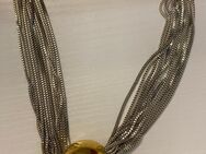Set Kette silberne Farbe mit Anhänger und Armband - Dresden