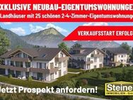 VERKAUFS-START: 3-Zimmer-Terrassen-Wohnung ca. 71,20 m², Keller, TG-Platz a. W. WHG-Nr. 11 - Garmisch-Partenkirchen