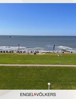 Meerblick über zwei Etagen mit zwei Balkonen! - Norderney