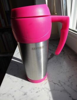 Leifheit Isolierbecher 500 ml Edelstahl-pink To Go-Becher Hot&Cool - Flensburg