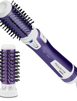 Rowenta Warmluftbürste Brush Activ Volume & Shine, rotierend, 2 Bürstenköpfe, Keramikbeschichtung, 3 Geschwindigkeitsstufen, Kaltstufe, CF9530