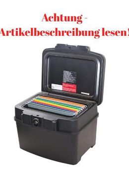 HMF Feuerfeste Wasserdichte Dokumentenbox DIN A4 #2072 - Birkenfeld (Baden-Württemberg)