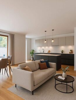 Bezugsfertige Neubau Vier-Zimmer-Gartenwohnung mit großzügigen Terrassen - Frankfurt (Main)