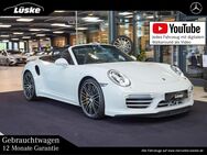 Porsche 911, Turbo S Cabrio Burmester Carbon, Jahr 2017 - Cloppenburg