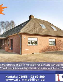 ***Attraktives Mehrfamilienhaus in zentraler, ruhiger Lage von Ostrhauderfehn*** - Ostrhauderfehn