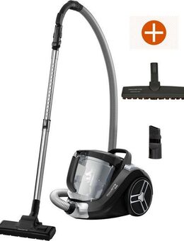 Rowenta Bodenstaubsauger RO4825 Compact Power XXL, 550 W, beutellos, inkl. Gratis Parkettdüse, sehr leise, XXL-Fassungsvermögen 2,5 Liter
