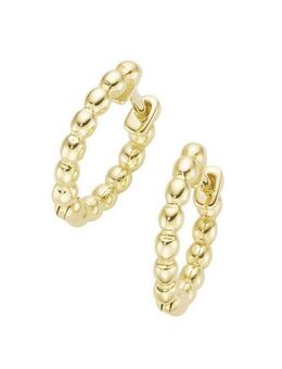 Luigi Merano Paar Creolen in Kugel-Design, Gold 375