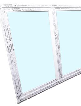 Kunststofffenster, neu auf Lager abholbar 180x150 cm 2-flg. 3-fach Verglasung - Essen