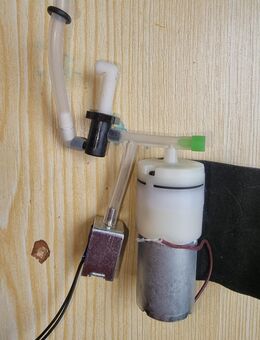 Luftpumpe mit Motor 6V SJP37C mit Drucksensor - Hamburg Wandsbek