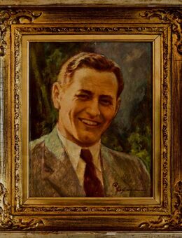 Top-Ölgemälde RICHARD HEYMANN (1900), Porträt eines Gentleman der 30er Jahre! - Berlin