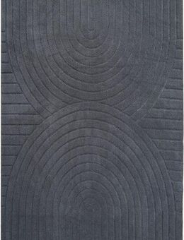 my home Teppich Cali Regenbogen, Hoch-Tief-Effekt, rechteckig, Höhe: 15 mm, Uni-Farben, flauschig, waschbar, Wohnzimmer, Schlafzimmer