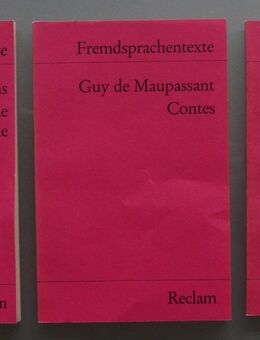 3 Fremdsprachentexte: J. Romains, Guy de Maupassant, P. Daninos - Münster