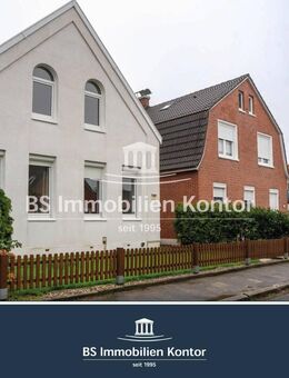 Gepflegtes, renoviertes Ein-/Zweifamilienhaus mit Gartenanlage und Terrasse in ruhiger, zentraler Wohnlage! - Emden
