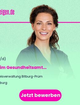Arzt (m/w/d) im Gesundheitsamt - Bitburg