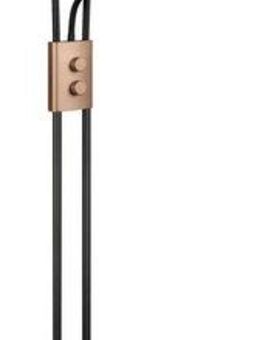 TRIO Leuchten LED Stehlampe CHRIS, LED Stehleuchte Höhe 180cm, mit Lesearm, Drehdimmer, Dimmfunktion, Lesearm, getrennt schaltbar, LED fest integriert, Warmweiß, flexibles Leselicht getrennt schalten + dimmen, warmweißes Licht 3000K