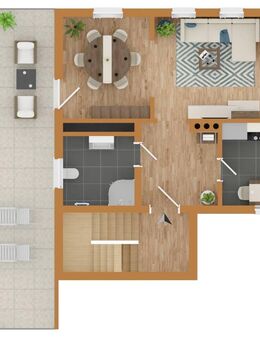 Attraktive Rendite- Immobilie mit 3 Einheiten, incl. Ferienappartement - Luisenthal