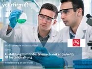 Ausbildung zum Industriemechaniker (m/w/d) FR Instandhaltung - Rotenburg (Fulda)