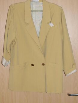 AUBERGINE Damen Blazer / Sakko - Jackett - Jacke "gelb/ocker" Gr. 38 - Andernach